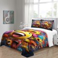 thumbnail image 4 of Fundas de edredón con estampado 3D Funda nórdica Juego de cama para niños y adultos, 4 of 8