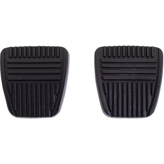 Brake Pedal / Clutch Pedal Pad 2 Piece - Compatible with 1984 - 2001 Toyota 4Runner 1985 1986 1987 1988 1989 1990 1991 1992 1993 1994 1995 1996 1997 1998 1999 2000