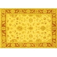 thumbnail image 1 of Ahgly Company Indoor Rectangle Oriental Yellow Traditional Area Rugs, 2' x 4', 1 of 4
