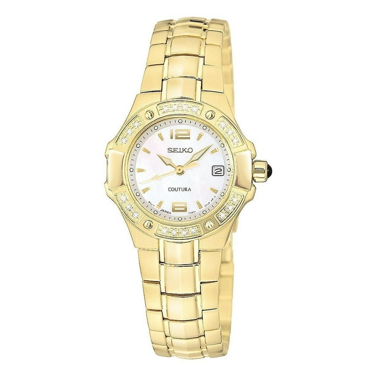 Seiko Women's SXD694 Coutura Diamond Watch - Walmart.com