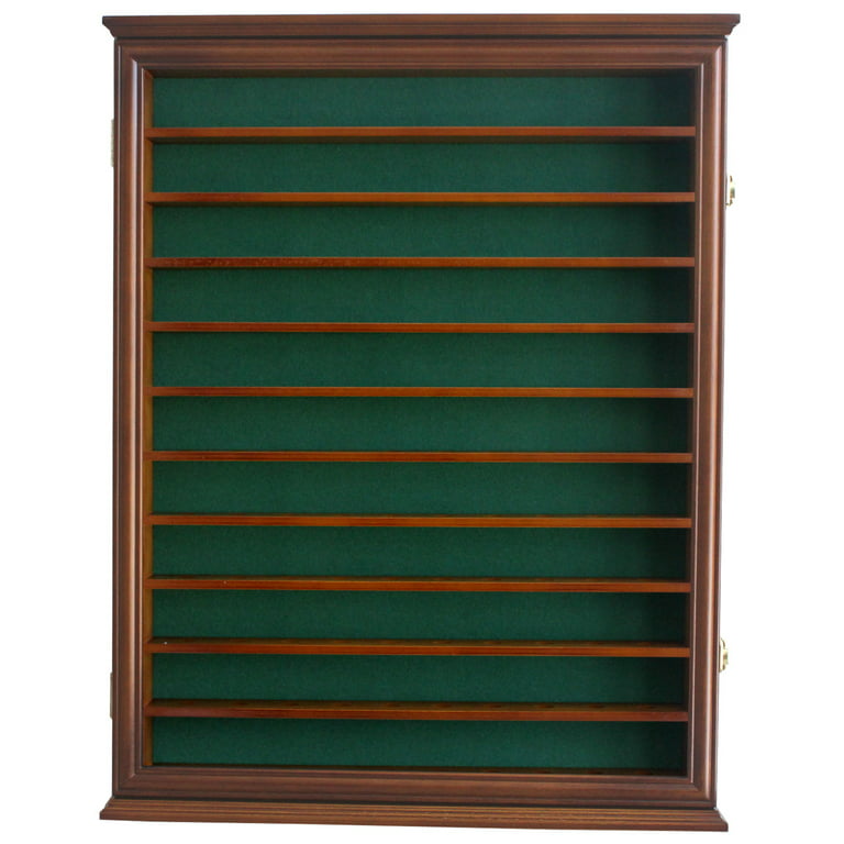 DisplayGifts Golf Gifts Golf Ball Display Case Wall Rack Cabinet, NO Door