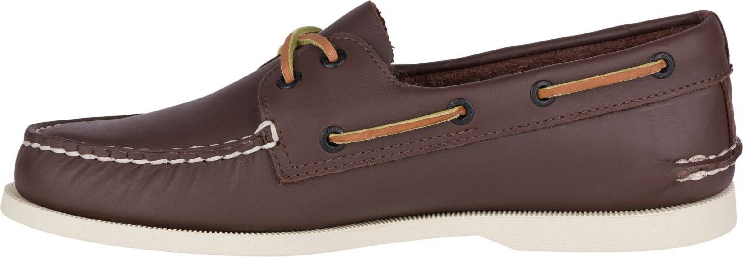 SPERRY Men\'s Authentic Original Boat Shoe Classic BROWN 0195115 US 9M Pre-Owned Sperry Men main image 2