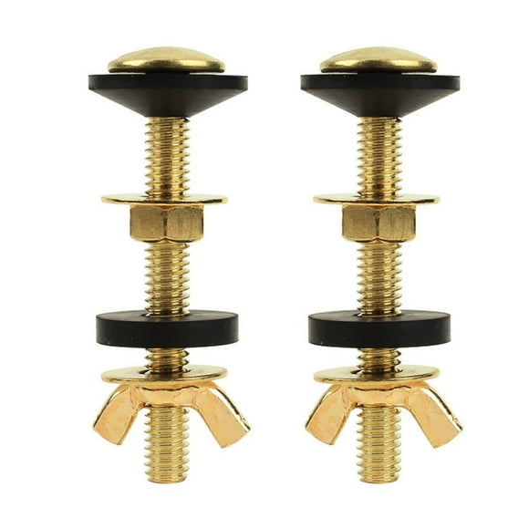 2PCS Universal Toilet Tank to Bowl Bolt Kit Toilet Tank Bolts Heavy Duty Bolts