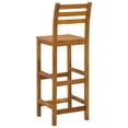 thumbnail image 6 of vidaXL Bar Stool Bar Seat Counter Height Stool for Kitchen Pub Solid Wood, 6 of 16