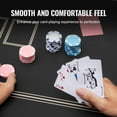 thumbnail image 6 of VEVOR Poker Table Top, 70 x 35 Inch Poker Mat for Table, 6-8 Players Foldable Poker Table Top with Carrying Bag, Waterproof Folding Poker Table Topper for Poker Games, Poker Room, Rectangle, Black, 6 of 9