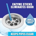 thumbnail image 5 of Unscented Fresh Sani Sticks Drain Cleaner and Deodorizer, 24 Count As Seen on TV, 5 of 9