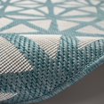thumbnail image 2 of Liora Manne Carmel Tonga Tile Indoor Outdoor Area Rug Aqua, 2 of 5