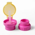 thumbnail image 4 of Spill-Proof Sippy Cup Lid with Straw - Silicone Toddler Bottle Cap for 2.8cm Mouth, Leak-Proof Travel Drink Cover for Juice & Water Bottles (Fits 350-500ml), 4 of 5