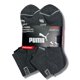 thumbnail image 2 of PUMA SOCKS MEN'S - QUARTER CUT - GLEE 253 - GRAY GRAY - LARGE (10-13) PACK 6 XX, 2 of 2