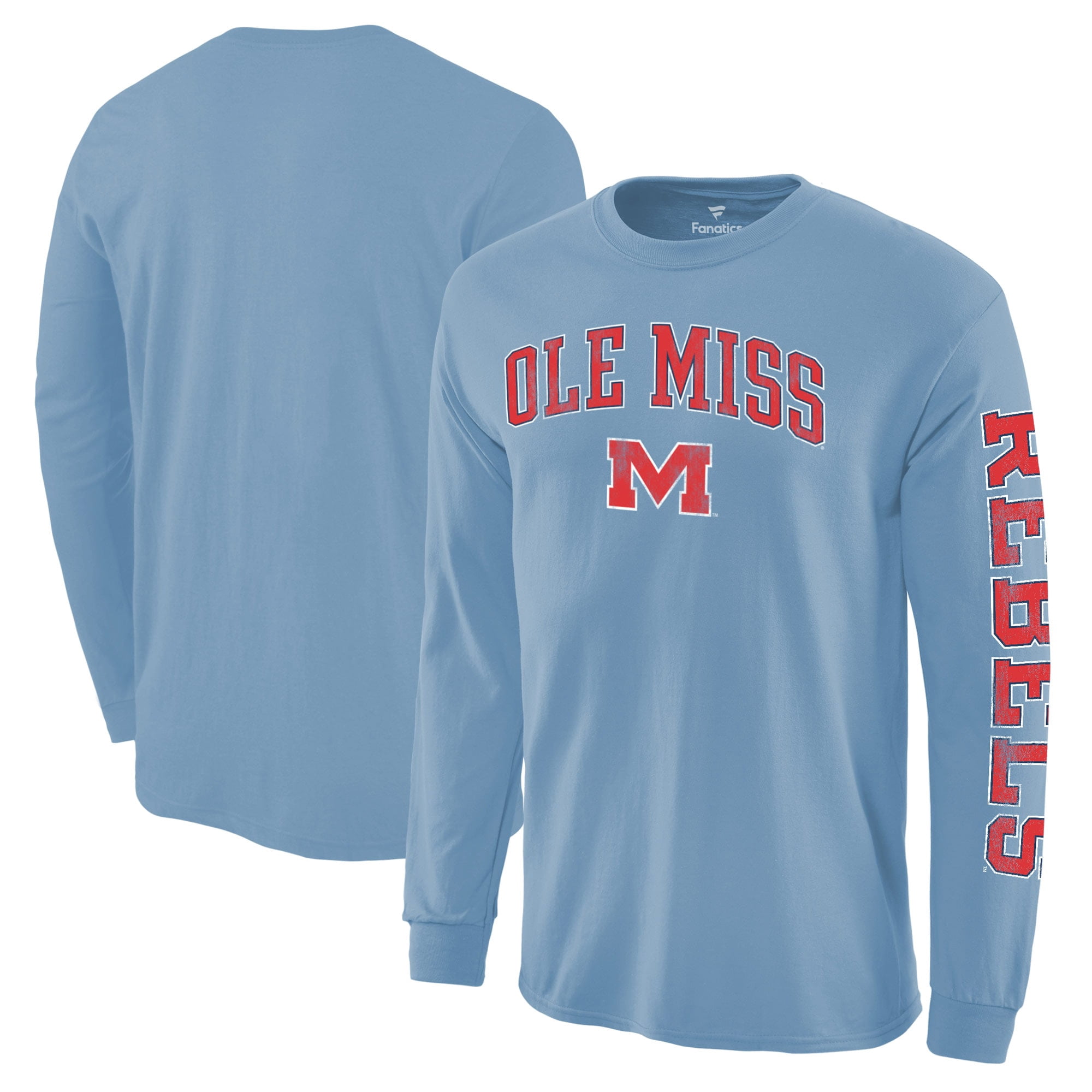 Ole Miss Rebels Distressed Arch Over 