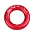 thumbnail image 2 of 22kn aluminio rappel anillo bail-out rapelling aparejo escalada rescate rojo Sunnimix Rappel Ring, 2 of 7