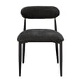 thumbnail image 6 of Set of 4 Jaramillo Fabric Side Chair, Modern Dining Chairs, Fabric Upholstered Dining Room Chairs Dinner Chair Stylish Kitchen Chairs with Back and Metal Legs (Black), 6 of 11