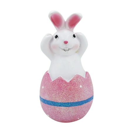 

Wiueurtly Christmas Decorations Bundle Easter Bunny Egg Statue Children s Room Easter Decoration Home Resin Ornaments Crafts Rabbit Statue Easter Scene Ornaments Resin Ornaments Craft Ornaments