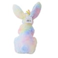 thumbnail image 2 of Easter Pastel Bunny With Eggs Polyester Fabric Tie-Dyed Rabbit 0808748, 2 of 3