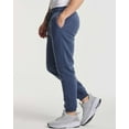 thumbnail image 3 of Real Essentials 3 Pack: Men's Fleece Elastic Bottom Jogger Sweatpants with Pockets (Available In Big & Tall), 3 of 7