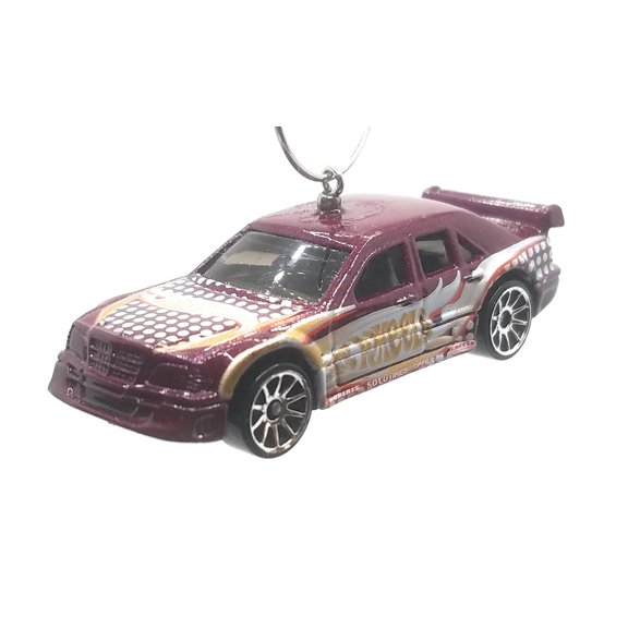 Christmas Ornament for Mercedes C-Class Purple White