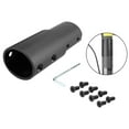 thumbnail image 3 of Dispositivo de Tubo de extensión de scooter eléctrico Cola Soporte de poste de elevación de manillar Flexible Negro, 3 of 8