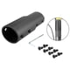 thumbnail image 3 of Dispositivo de Tubo de extensión de scooter eléctrico Cola Soporte de poste de elevación de manillar Flexible Negro, 3 of 8