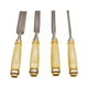 thumbnail image 1 of Juego Cincel Formon Gubia Carpintero Tallado Madera 4pzs, 1 of 2