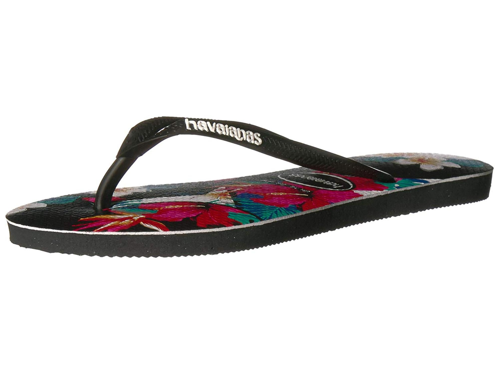 havaianas tropical flip flops