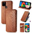 thumbnail image 1 of Case for Google Pixel 5 Flip Cover Wallet Flip Cover Magnetic Protective - Marron, 1 of 5