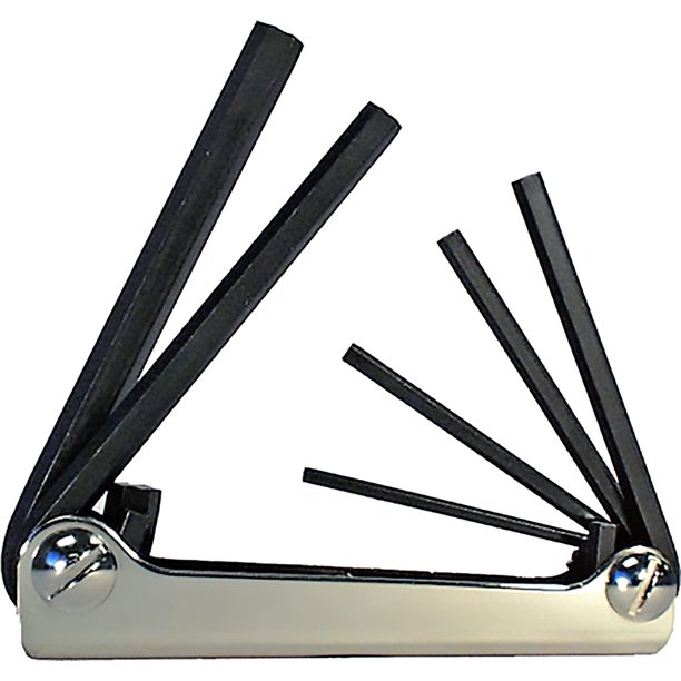 Juego de llaves hexagonales plegables Wrench Eklind Tool 20511 de 3/16 a 3/8 pulgadas