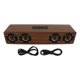thumbnail image 2 of Despertador con altavoz ANGGREK de madera Alcance efectivo 10 m, 2 of 8