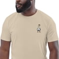 thumbnail image 3 of DAPPER DUCK ACTUAL LIFE ORGANIC COTTON EMBROIDERED T-SHIRT Desert Dust - 2XL, 3 of 4