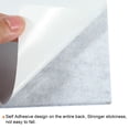 thumbnail image 4 of Self Adhesive Wall Square Bulletin Felt Board Tile with Push Pin, Gray 4 Pack, 4 of 5