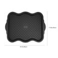thumbnail image 2 of UPOUART Set of 2 Black Plastic Boot Trays Shoe Storage Mats for Entryway Indoor and Outdoor Use Multipurpose, 2 of 8
