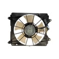 thumbnail image 2 of KarParts360 For Honda Civic 2006 07 08 09 10 2011 Radiator Fan | Plastic Material | Brushed Motor Type | Black Shroud | Male Connector | Replacement For 19015RMXA51, 19020RSHE01, 2 of 4