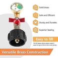 thumbnail image 4 of Propane Refill Adapter With Valve And Gauge, Fill 1 Lb Bottles From 20 Lb Tank, 90-degree Elbow Design, Easy To Use, 4 of 5
