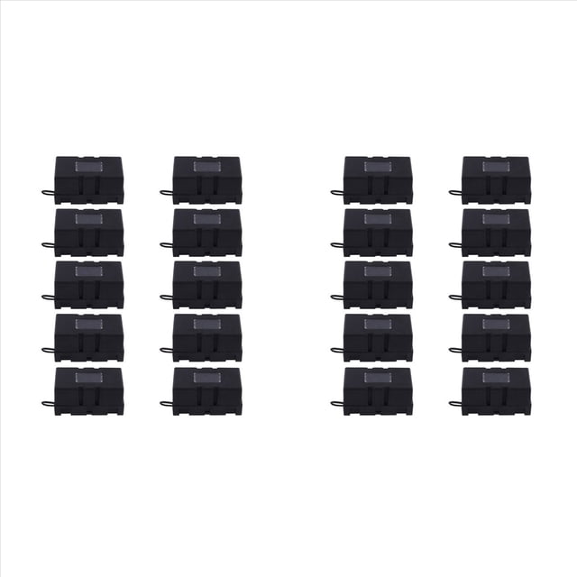 20X Portafusibles Tipo ANS-H ANS-8 Base de Placa de Seguridad Caja de Fusibles Automotriz para AutomóVil