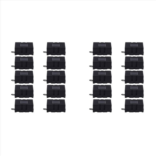20X Portafusibles Tipo ANS-H ANS-8 Base de Placa de Seguridad Caja de Fusibles Automotriz para AutomóVil