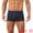 Dark Blue, variant on Men's Striped Stretch Waistband Mid-Waisted Boxer Underwear 30 Dark Blue