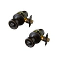 thumbnail image 1 of Design House 190470 2-Pack Terrace 6-Way Latch Privacy Door Knob, Oil Rubbed Bronze, 1 of 1