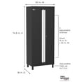 thumbnail image 2 of Closetmaid Pg-3018 Progarage 30" Wide X 75" Tall 2 Door Steel Garage Storage Cabinet Gear, 2 of 7