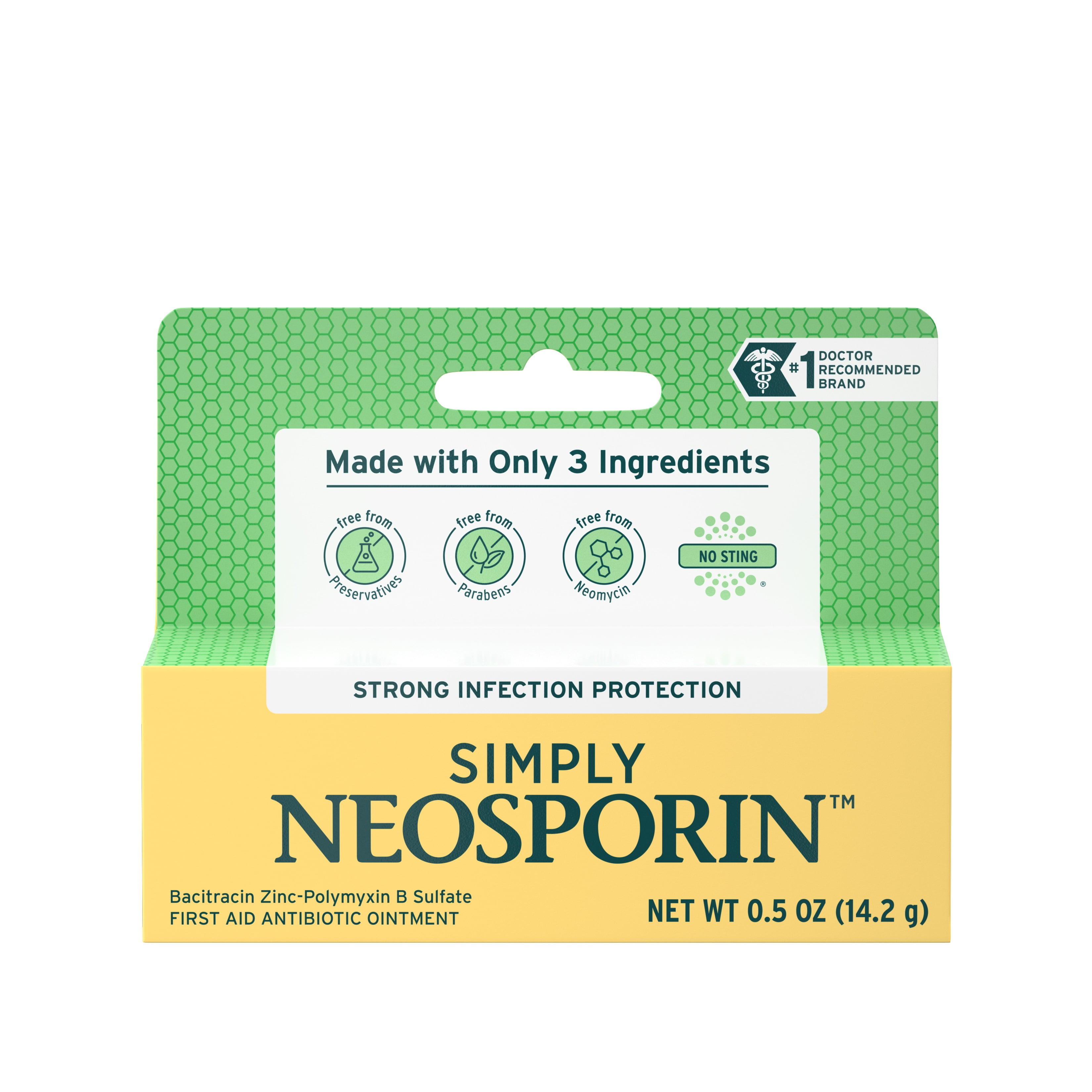 Simply Neosporin First Aid Antibiotic Ointment, 0.5oz ...