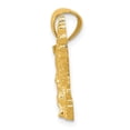 thumbnail image 2 of Diamond2Deal 14K Yellow Gold Eagle Pendant for Men, 2 of 4