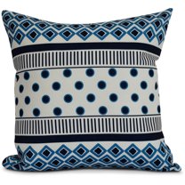 Simply Daisy, Geometric, Scrambled Prints Outdoor Pillow