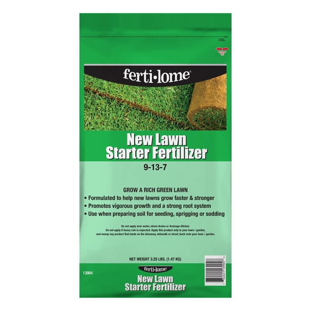 Fertilizante Ferti-Lome New Lawn Starter 9-13-7, 1,47 kg