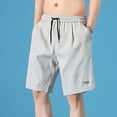 thumbnail image 5 of DDAPJ pyju Mens Casual Sweat Shorts Quick Dry Workout Athletic Running Shorts Elastic Waist Drawstring Exercise Jogging Shorts with Pockets Gray XL, 5 of 8