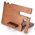 thumbnail image 1 of Estante multifuncional de bambú amistoso del almacenamiento de las gafas de reloj del tenedor del teléfono móvil de Eco, 1 of 8