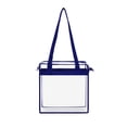 thumbnail image 1 of Clear Tote Bag Stadium Approved - Handles, Shoulder Strap, Zipper Closure, 1 of 2