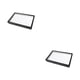 thumbnail image 3 of Ounissouiy Caja de almacenamiento de anillos de papel, portátil, Rectangular, flocado, 100 ranuras, estuche expositor, soporte de bandeja, Type1 NO1, 3 of 6