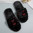 thumbnail image 3 of Fuzzy Slippers Ofreoo Women's Fashion Casual Winter Home Indoor Cotton Slippers, 3 of 8