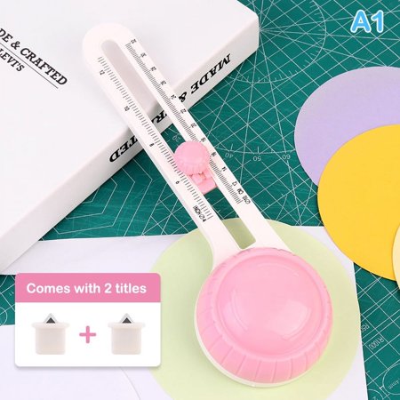 Round Paper Cutter Arc Positioning Paper-cut Knife Adjustable Circle Size Drawing Circular Knife Circular Paper-cut Machine