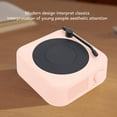 thumbnail image 4 of Altavoz Bt Estilo Tocadiscos Vintage, Altavoz Bt retro recargable Portátil, Altavoz Bt Estilo Fonógrafo Antiguo, Decoración Del Hogar, 4 of 7