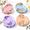 Oriental - Floral, variant on Rustic-Wildflower Floral Disposable Party Plates, 60-Piece Set with 30 Dinner & 30 Dessert Plates