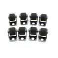 thumbnail image 2 of 8PCS 0.5 Inch Rubber Directional Wheel Mini Low Profile Castor Self Adhesive Unidirectional Small Wheel Suitable for Toy Box Shoe Tray Rolling Drawer, 2 of 5